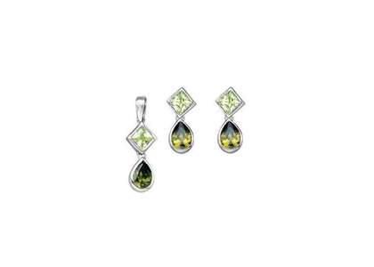 Rhodium Plated | Fashion Pendant Sets